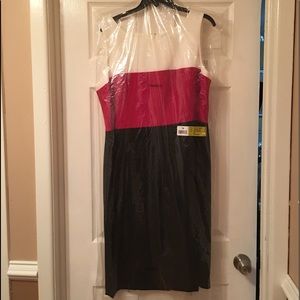 Color block dress perfect for holidays